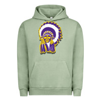 Pigment Oil Green haskell indian Urban Hoodie - linhVisuals