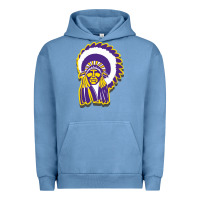 Pigment Pebble Blue haskell indian Urban Hoodie - linhVisuals