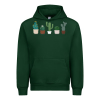 Forest Green cute plant Urban Hoodie - linhVisuals