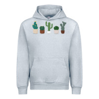 Heather Grey cute plant Urban Hoodie - linhVisuals