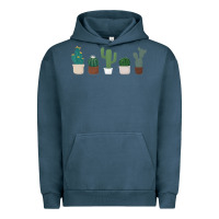 Pigment Midnight Navy cute plant Urban Hoodie - linhVisuals