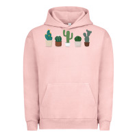 Pigment Salmon cute plant Urban Hoodie - linhVisuals