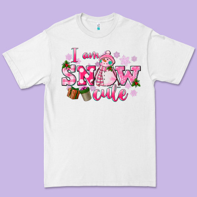 I Am Snow Cute Premium Tee Designed By Cowgirlartshop