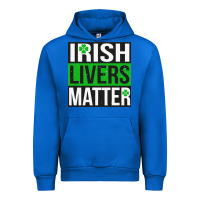 Cobalt irish livers matter   funny st patricks day irish drinking t shirts te Urban Hoodie - linhVisuals