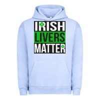 Pigment Grape Ice irish livers matter   funny st patricks day irish drinking t shirts te Urban Hoodie - linhVisuals