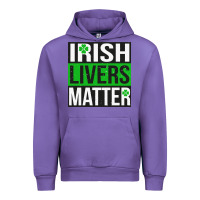Tulip irish livers matter   funny st patricks day irish drinking t shirts te Urban Hoodie - linhVisuals