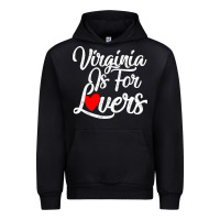 Black virginia is for lovers Urban Hoodie - linhVisuals