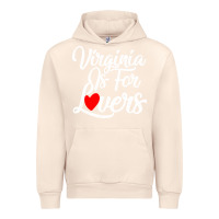 Sandshell virginia is for lovers Urban Hoodie - linhVisuals