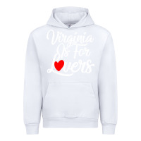 White virginia is for lovers Urban Hoodie - linhVisuals