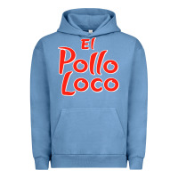 Pigment Pebble Blue El Pollo Loco Urban Hoodie - linhVisuals