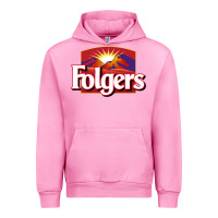 Fuchsia Pink Folgers Urban Hoodie - linhVisuals