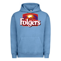 Pigment Pebble Blue Folgers Urban Hoodie - linhVisuals