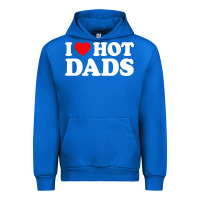 Cobalt i love hot dads shirt i heart Urban Hoodie - linhVisuals