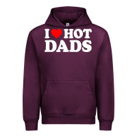 I Love Hot Dads Shirt I Heart Urban Hoodie | Teevron