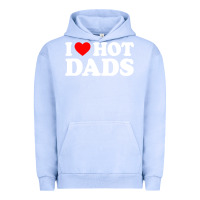 Pigment Grape Ice i love hot dads shirt i heart Urban Hoodie - linhVisuals