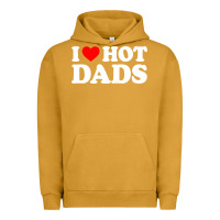 Pigment Peanut Butter i love hot dads shirt i heart Urban Hoodie - linhVisuals