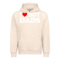 Sandshell i love hot dads shirt i heart Urban Hoodie - linhVisuals