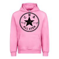 Fuchsia Pink all star cna Urban Hoodie - linhVisuals