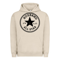 Pigment French Oak all star husband Urban Hoodie - linhVisuals
