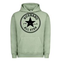 Pigment Oil Green all star husband Urban Hoodie - linhVisuals