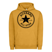 Pigment Peanut Butter all star husband Urban Hoodie - linhVisuals