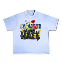 Grape Ice straight against hate Urban Heavy Tee - FaDigitalArtStudio