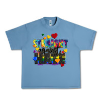 Pebble Blue straight against hate Urban Heavy Tee - FaDigitalArtStudio