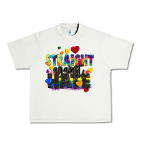 Pistachio straight against hate Urban Heavy Tee - FaDigitalArtStudio