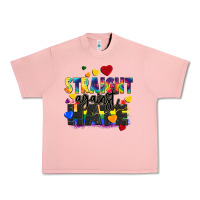 Salmon straight against hate Urban Heavy Tee - FaDigitalArtStudio