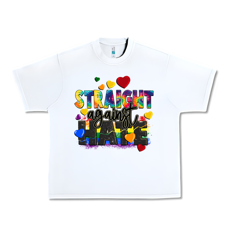 Straight Against Hate Urban Heavy Tee by FaDigitalArtStudio | Teevron