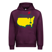 Mauve Wine MASTER GOLF TOURNAMENT Urban Hoodie - linhVisuals