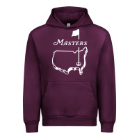 Mauve Wine MASTER GOLF TOURNAMENT Urban Hoodie - linhVisuals