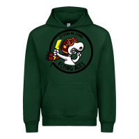 Forest Green flying aces Urban Hoodie - linhVisuals