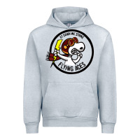 Heather Grey flying aces Urban Hoodie - linhVisuals