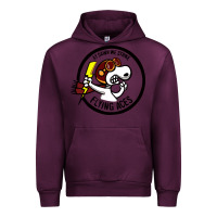 Mauve Wine flying aces Urban Hoodie - linhVisuals