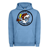 Pigment Pebble Blue flying aces Urban Hoodie - linhVisuals