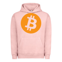 Pigment Salmon bitcoin ledger blockchain satoshi btc Urban Hoodie - linhVisuals