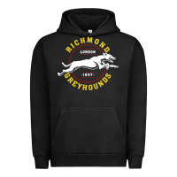 Pigment Black Richmond Greyhounds Lon Don 1897 Urban Hoodie - linhVisuals