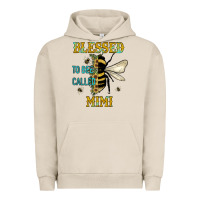 Pigment French Oak blessed to bee called mimi Urban Hoodie - JahusDesignShop