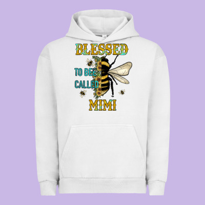 Blessed To Bee Called Mimi Urban Hoodie Designed By Jahusdesignshop