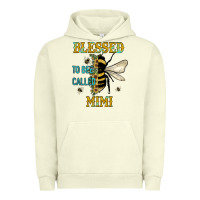 Pigment Pistachio blessed to bee called mimi Urban Hoodie - JahusDesignShop