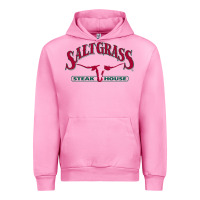 Fuchsia Pink saltgrass steakhouse Urban Hoodie - linhVisuals
