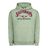 Pigment Oil Green saltgrass steakhouse Urban Hoodie - linhVisuals