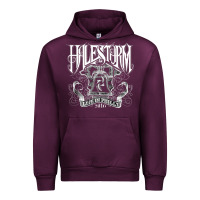 Mauve Wine halestorm Urban Hoodie - linhVisuals