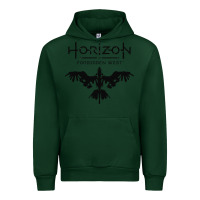 Forest Green HORIZON FORBIDDEN WEST Urban Hoodie - linhVisuals