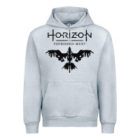 Heather Grey HORIZON FORBIDDEN WEST Urban Hoodie - linhVisuals