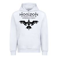 White HORIZON FORBIDDEN WEST Urban Hoodie - linhVisuals