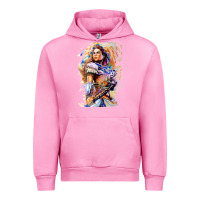 Fuchsia Pink ALOY - HORIZON FORBIDDEN WEST Urban Hoodie - linhVisuals