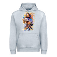 Heather Grey ALOY - HORIZON FORBIDDEN WEST Urban Hoodie - linhVisuals