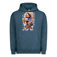 Pigment Midnight Navy ALOY - HORIZON FORBIDDEN WEST Urban Hoodie - linhVisuals